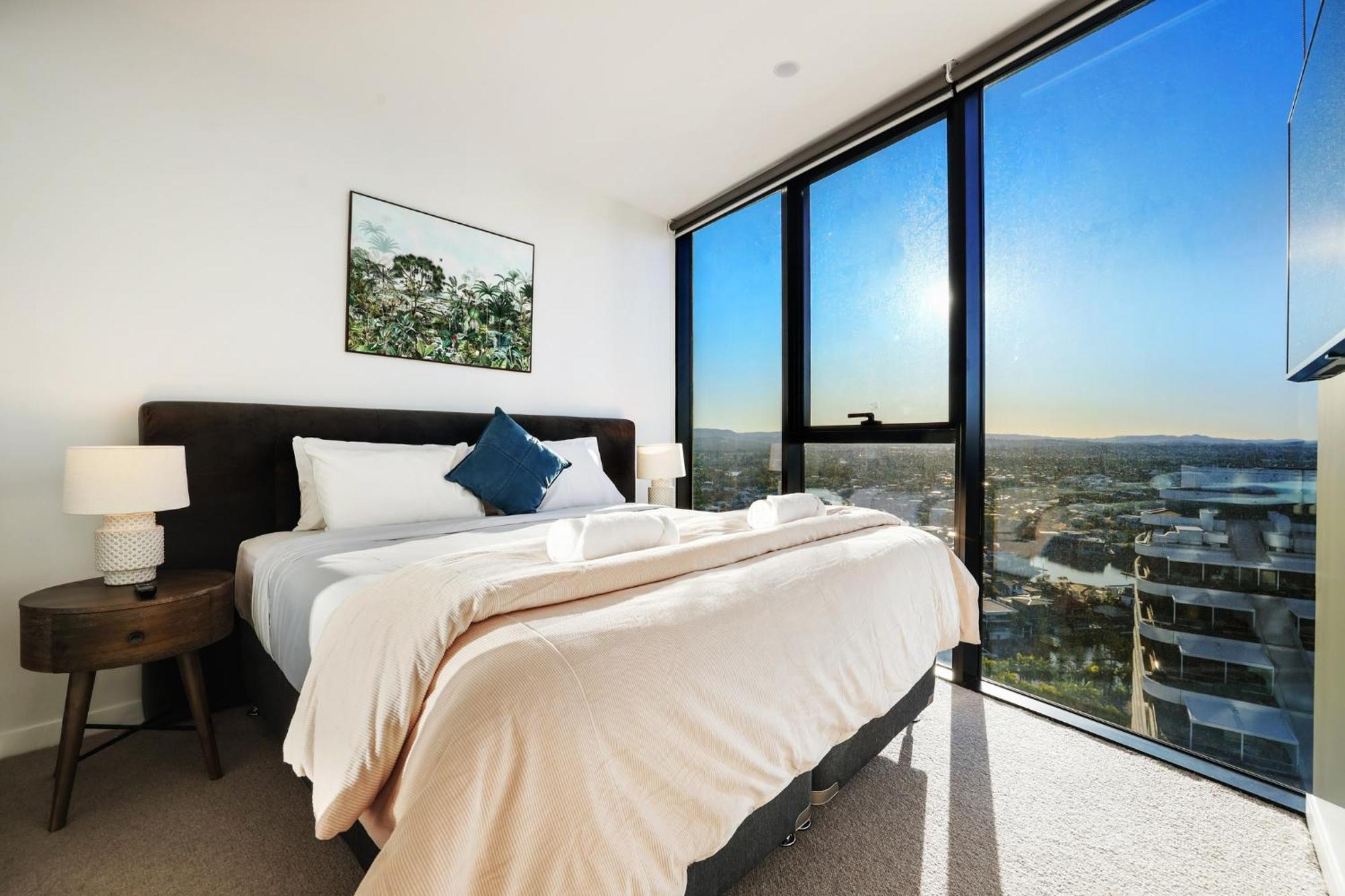 Luxury S Casino Residences Broadbeach - Holiday Paradise Gold Coast Oda fotoğraf
