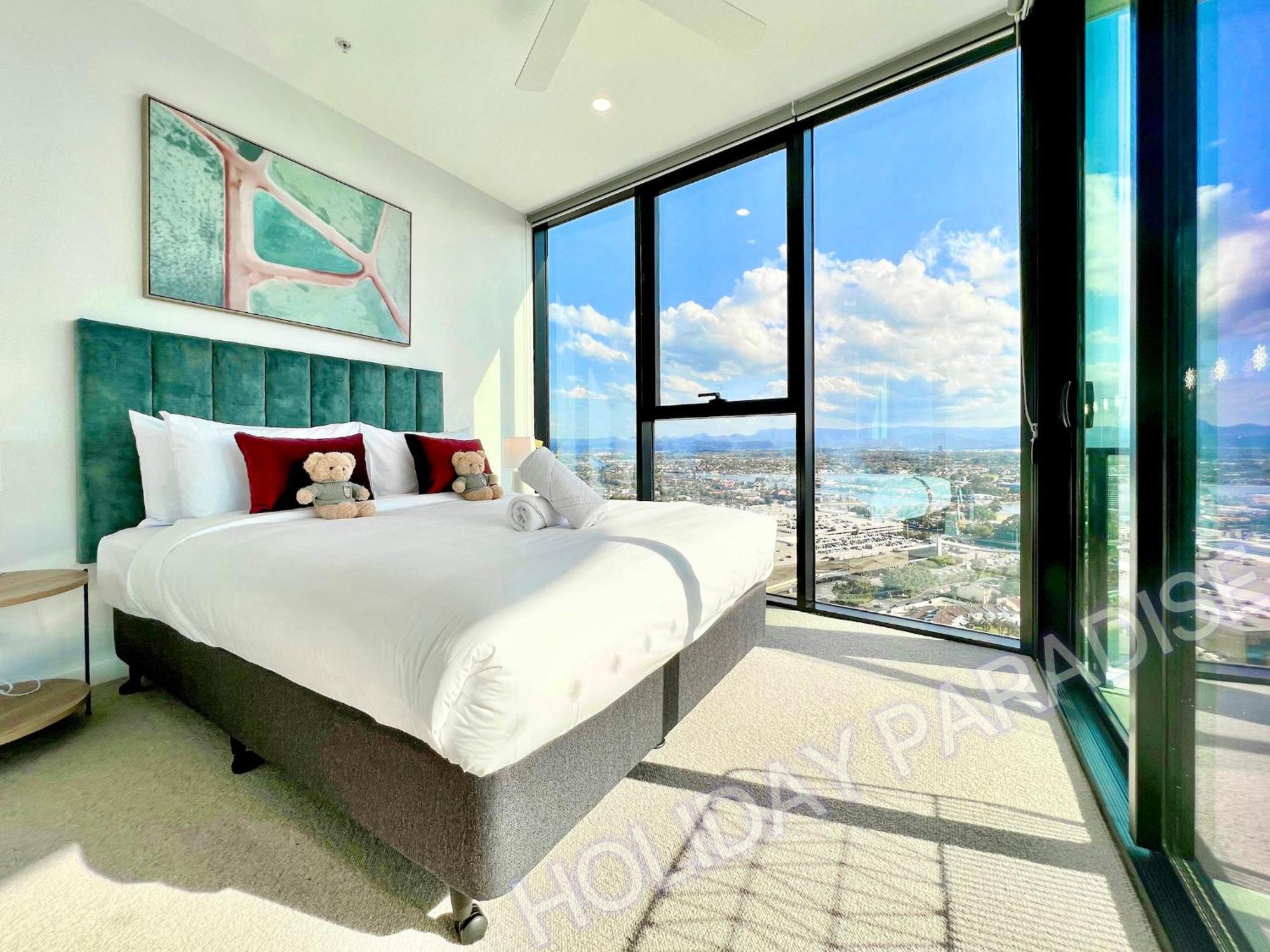 Luxury S Casino Residences Broadbeach - Holiday Paradise Gold Coast Oda fotoğraf