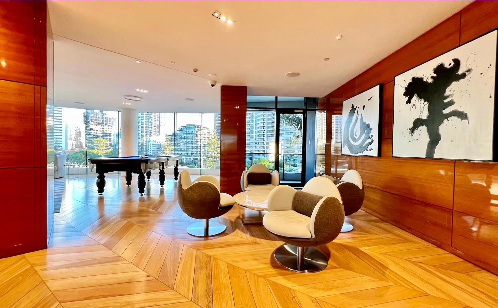 Luxury S Casino Residences Broadbeach - Holiday Paradise Gold Coast Oda fotoğraf