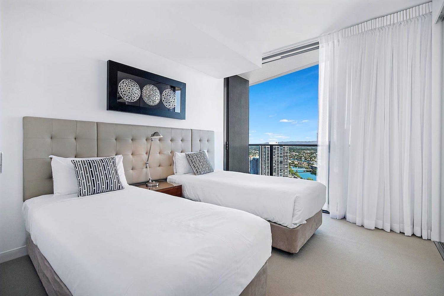 Luxury S Casino Residences Broadbeach - Holiday Paradise Gold Coast Oda fotoğraf